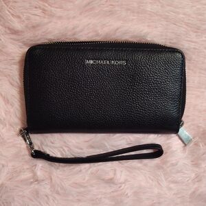 Michael Kors Black Leather Wallet